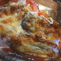 minoriloca's cooksnap of when they made トマトとナスの重ねチーズ焼き♡.