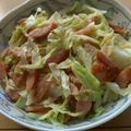 かなくんマミー's cooksnap of when they made 夏にあっさり☆キャベツの梅マヨ炒め☆.