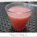 ちょこ☆ちょこ's cooksnap of when they made 飲むスイカ！.