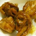 由芽15's cooksnap of when they made 五香粉香る鶏肉のしょうゆ煮.
