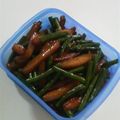 サーフブレイド's cooksnap of when they made ☆さつま揚げのインゲンの甘辛炒め☆.