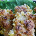 ちゃぴこ324's cooksnap of when they made 焼きもろこし風☆生とうもろこしのかき揚げ.