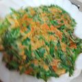 ぴいかん's cooksnap of when they made 簡単すぎる♪もちもち豆乳チヂミ♪卵なし★.