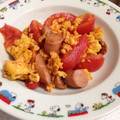 86erikitty's cooksnap of when they made ウィンナーとトマトの卵炒め.