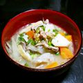 ゆざく's cooksnap of when they made ✿私の豚汁✿.
