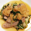 azs2810's cooksnap of when they made 豚肉とあげの水菜煮.