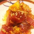あさみ1979's cooksnap of when they made マグロとアボカドのユッケ丼.