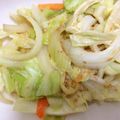 メイジももんじゃ's cooksnap of when they made 簡単節約キャベツのマヨポン炒め.