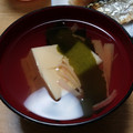 ゆんやともも's cooksnap of when they made 簡単！ふんわり玉子豆腐とワカメのお吸い物.