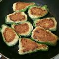 ふみいわ's cooksnap of when they made 鶏肉でさっぱり♪ピーマンの肉詰め.