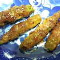 あるぺんちゃん's cooksnap of when they made 究極の焼肉のたれでオクラ豚巻き.