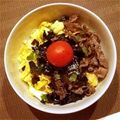 リープリヒ's cooksnap of when they made 夏のスタミナ！！牛肉ぶっかけそうめん.