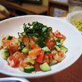 クックG79YYI☆'s cooksnap of when they made 超簡単！野菜たっぷりサーモンのロミロミ！.