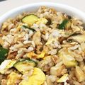 hasicco's cooksnap of when they made *ズッキーニ炒飯*.