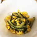 mar＊mar's cooksnap of when they made 苦味控え目☆ゴーヤとコーンの甘味噌炒め.