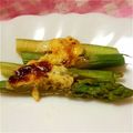 うさうさまろん's cooksnap of when they made アスパラの粒マスタードマヨ焼き.