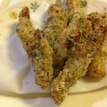 ちゃちゃフィー's cooksnap of when they made ささみのガーリックフライ磯辺風.