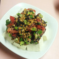 ＊にょにょん＊'s cooksnap of when they made 納豆とトマトの冷ややっこ.