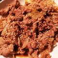 ☆たんこぶちゃん☆'s cooksnap of when they made 豚バラの生姜焼き.