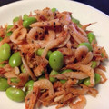 ＊れのん＊'s cooksnap of when they made すぐ出来る☆桜えびと枝豆のおつまみ.