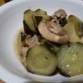 ☆もりみぃ☆'s cooksnap of when they made 夏バテに❀ 鶏もも肉ときゅうりの梅煮.