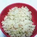 o0oあやかo0o's cooksnap of when they made 幼児食✩パラパラ炒飯❣.