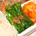 ぷのぷの's cooksnap of when they made ☆菜の花の梅おかか和え☆.