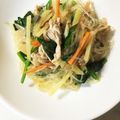 moncici's cooksnap of when they made 簡単♪春雨とにんじんピーマン炒め♪.