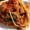 necchi224's cooksnap of when they made ＊超簡単！トマトとナスの本格パスタ＊.