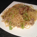 didiko's cooksnap of when they made さっぱり！豚肉とねぎの和風パスタ.