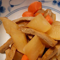 keikoree's cooksnap of when they made 簡単！大根と加賀揚げの煮物.