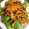 のえもゆ's cooksnap of when they made 簡単お弁当おかず☆ピーマンの塩昆布炒め.