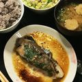 やまとmama's cooksnap of when they made ハマチガーリック焼き.