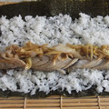 きらり流れ星's cooksnap of when they made 焼き鯖のり巻き.