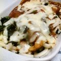 ヤスコ♪'s cooksnap of when they made ランチは簡単！稲庭饂飩カレーチーズ焼き♪.