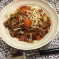 クックU1GC80☆'s cooksnap of when they made フライパン使用！はまる♡豚肉で野菜カレー.