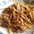 セルくん's cooksnap of when they made 牛蒡と豚肉の柚子胡椒炒め.