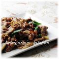 ババガレイ's cooksnap of when they made 簡単おつまみ・豚肉とザーサイの炒め和え.