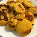 ckst's cooksnap of when they made カボチャとおからのおやき.