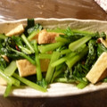 さとみにぃ～'s cooksnap of when they made 小松菜と油揚げの煮浸し♪.