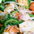 リンスムージー's cooksnap of when they made 苦くない!?ほんだしゴーヤ炒め(^^)d.