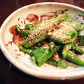Comiy's cooksnap of when they made 弁当用　万願寺とうがらしの焼き浸し.
