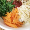 キリンのソフィ's cooksnap of when they made 野菜のナムル（もやし・人参・ほうれん草）.