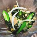 becky0118's cooksnap of when they made 簡単♪オクラとワカメのツナ.ポン酢和え☆.