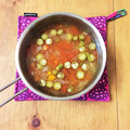 mameme1010's cooksnap of when they made 簡単♪とろとろオクラのスープ.