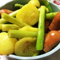 じゅんこなでしこ's cooksnap of when they made 超簡単！新じゃがとアスパラ炒め.