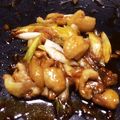 tomitomico's cooksnap of when they made 鶏皮プリプリ煮.