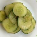 万年新人嫁's cooksnap of when they made きゅうりと生姜の浅漬けナムル風.