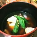 チカッティ's cooksnap of when they made 色鮮やかなまま☆ナスとオクラの味噌汁.