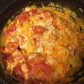 エンユ's cooksnap of when they made えびとトマトの炒りたまご.